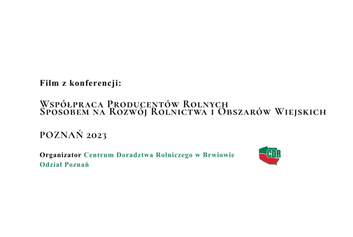 Współpraca producentów rolnych